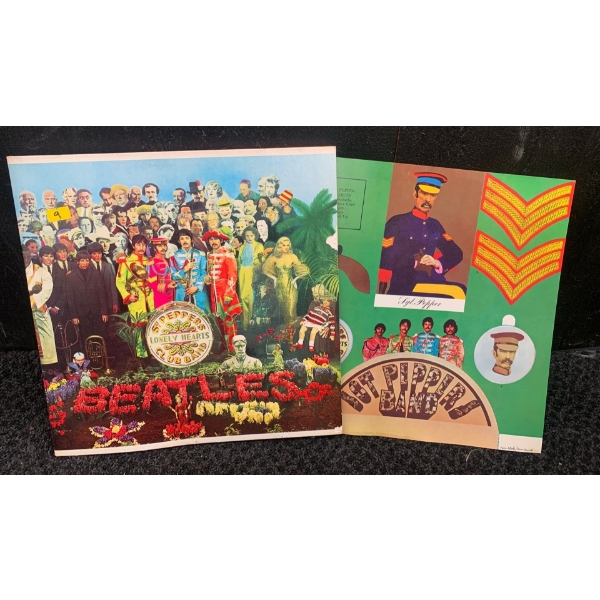 'The Beatles' Sargent Pepper Vinyl Record 