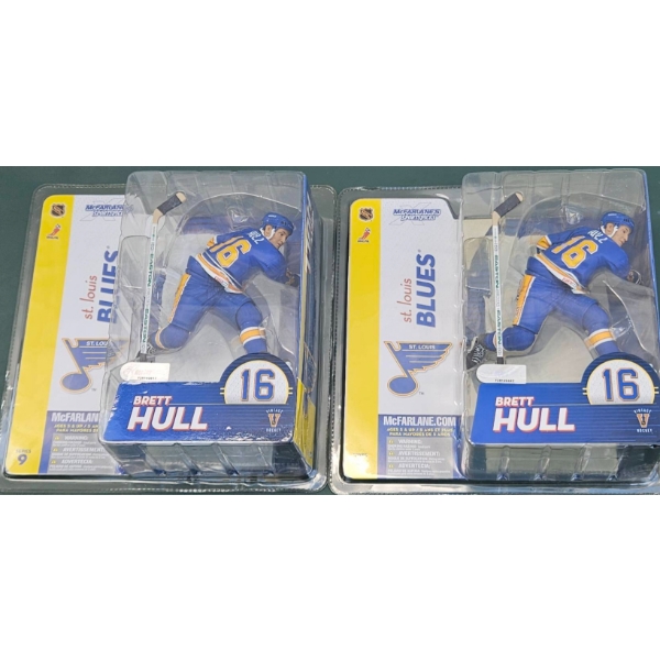 McFarlane NHL 9 Brett Hull St. Louis Blues Figures