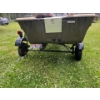 Image 6 :  Sundolphin, 12 foot hard plastic boat with trailer seats, lifejackets motor and gas can.
Johnson se