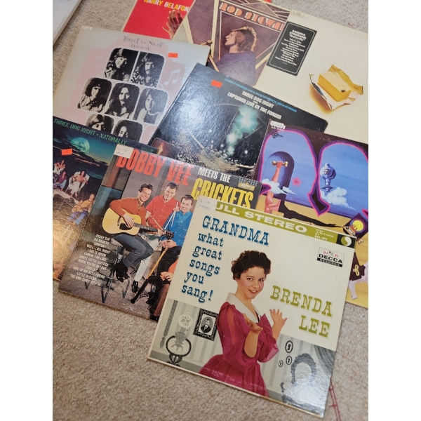 Record Collection Rod Stewart Barbara Streisand 