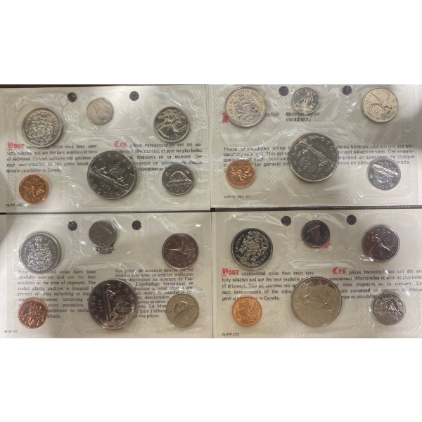 1975 Canadian Uncirculated Coin Set in Original Packaging
