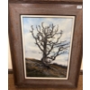 Image 1 : K Sauratzky 1982 Oil On Canvass Old Oak Tree