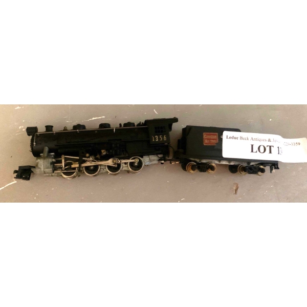 Model Diecast Locomotive & Car Canadian National 1356