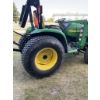 Image 8 : John Deere 4310 Tractor w/ Loader & Mower Deck Forks Hydraulic Snow Blade Amazing Condition 