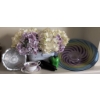 Image 1 : Decorative Lot: Aynsley Teacup, Glass Accents, Faux Flowers, and More