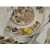Image 5 :  "Mason's Ironstone China" floral pattern (plates, serving dishes, bowls, teacups, not complete set)