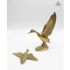Image 4 : Collection Of Vintage Brass Bird Sculptures