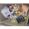 Image 3 : Decor: Rose Basin 17 and Vase 6 T, Red Brandy Glass12 T, Trays and More!