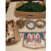 Image 1 : Holiday Delights - Bell Wreaths Needlepoint Tapestry Ornaments St. Nick & more 