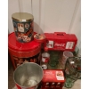 Image 2 : Coca-Cola Collectibles: Tins, Mugs, Glasses, Pitcher, Tray 10.5 X 13 and More!