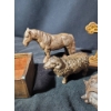 Image 5 : Cast Iron Animals, Cross, and wooden Decorative Box