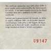 Image 4 : 2003 Voyageur Fine Silver Dollar 25.175 Grams