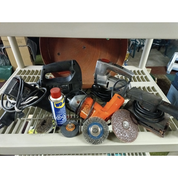 Various Power Tools Bundle w/WD40