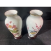 Image 4 : Franklin Porcelain "Companions of Autumn"  and "Heralds of Spring" Vases