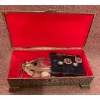 Image 1 : Antique Jewellery Box w/ Mystery Contents