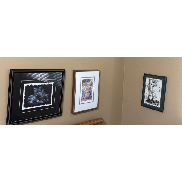 Set of 3 Art Prints, 15x13 