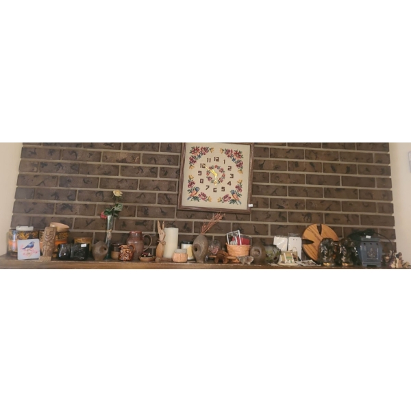 Wall Clock 15 X 15, Mini Figures: Teepee 3.5 T, Dog Faces 5.5 T, Watering Can 6 T, Pots and More!