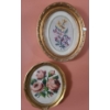 Image 1 : Pair of Framed Needlepoint Flowers 10 X 12
