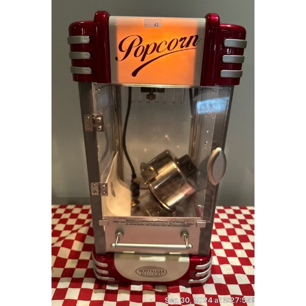 Nostalgia Popcorn Machine Tested