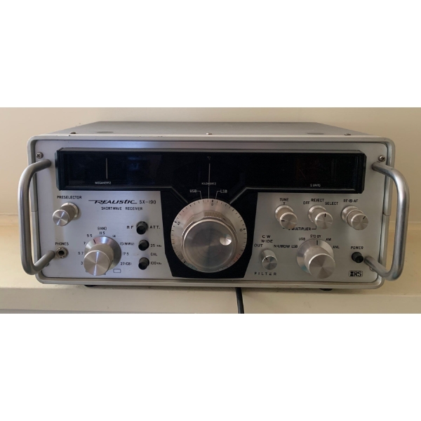 Realistic SX-190 Short Wave Receiver 