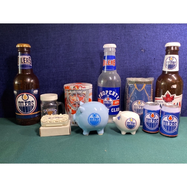 Oilers Coin Banks