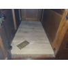 Image 4 : Amish Wood Oak Table w Cupboards & Drawers 50 w 30 d 18 h