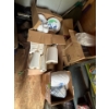 Image 5 : Massive amount of Royal China cups plates several plastic Dixie cups, huge box of paper towel servie