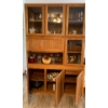 Image 2 : Vintage Tiger Oak Hutch 51x16x80