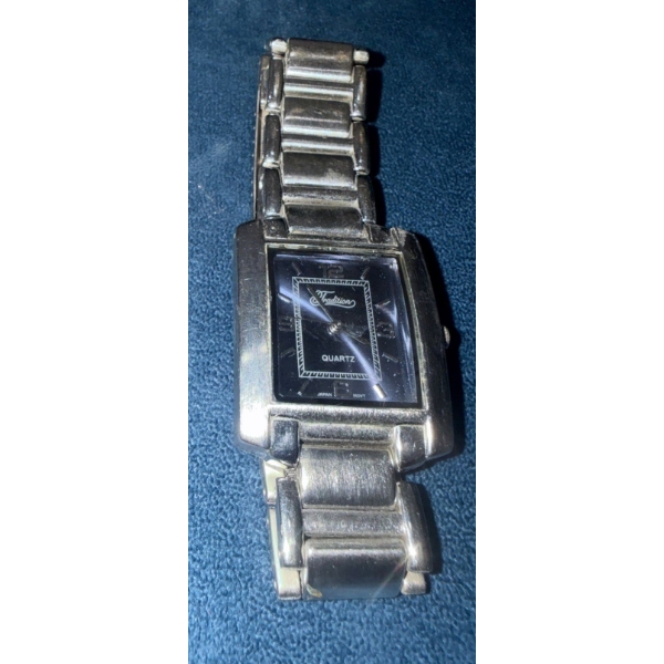 Traditional Rectangular Face Wrist Watch - Quartz 