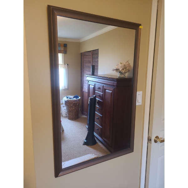 Decorative Mirror (39"T, 25"W)