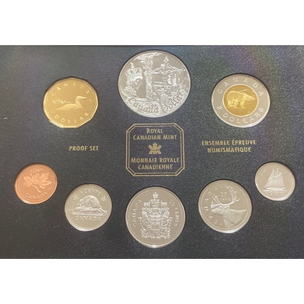 2002 Golden Jubilee Canadian Specimen Set 92.5% Silver 66.46 Grams