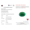 Image 3 :  Zambian Emerald gemstone 12.05 ct Certified ($18,075 Appraisal)