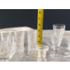 Image 2 : Assorted Small Crystal Pieces Including Candle Holder, Dessert Cups, Small Goblets and More