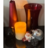 Image 3 : Basket Of Christmas Plates & Decor- Holiday & Seasonal