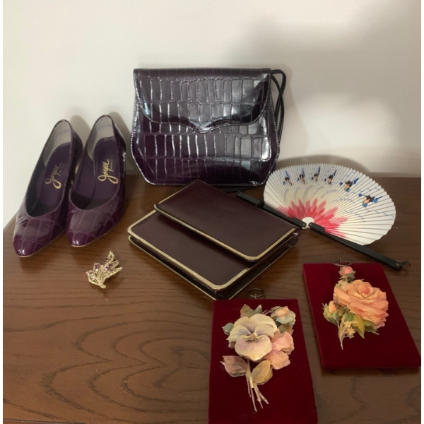 Pretty in  Purple Ladies Accessories - Shoes Joyce Size 6