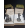 Image 1 : The People of Canada Pewter Figurines, Franklin Mint: The Railroadman and The Mountie