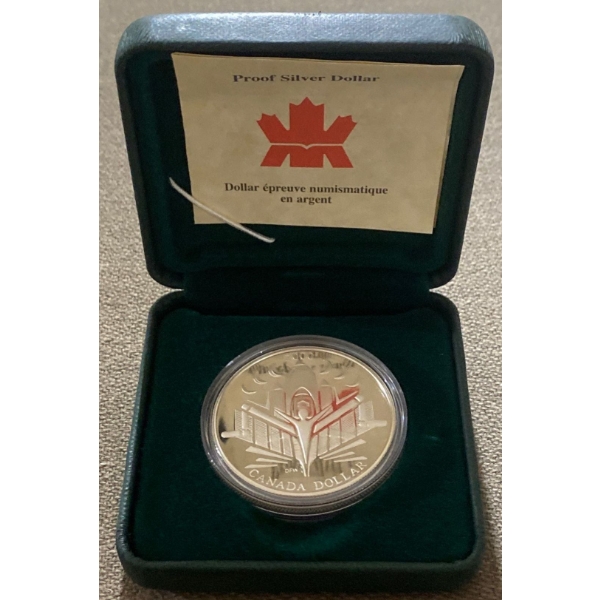 2000 Proof Dollar 92.5% Silver 25.175 Grams