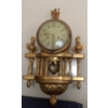 Image 1 : IMP Gold Mechanical Wall Clock Made in Germany 22T Pendellum 