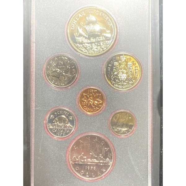 1979 Proof Coin Set 50% Silver Dollar 23.33 Grams