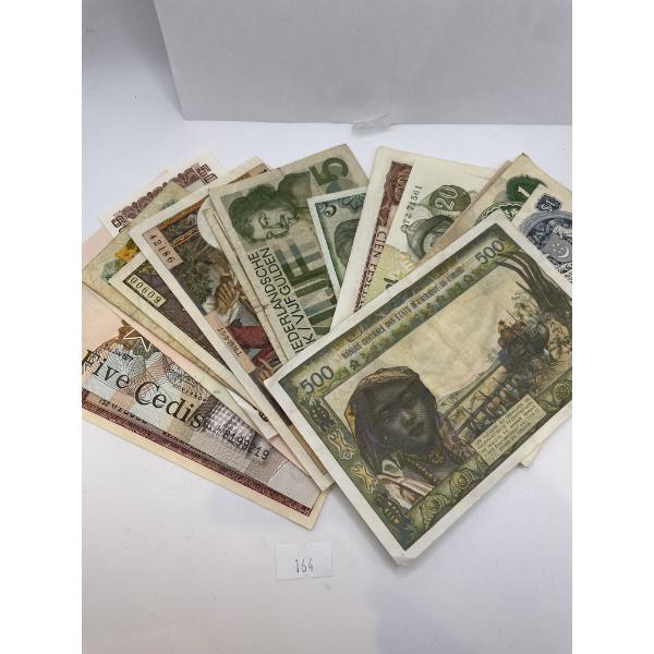 Variety of Foreign Banknotes