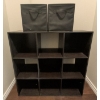 Image 2 : 9 Cube Storage Shelf 35x12x36