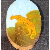 Image 9 : Detailed Wooden Elephant with Folk Art Wooden Animal Motifs