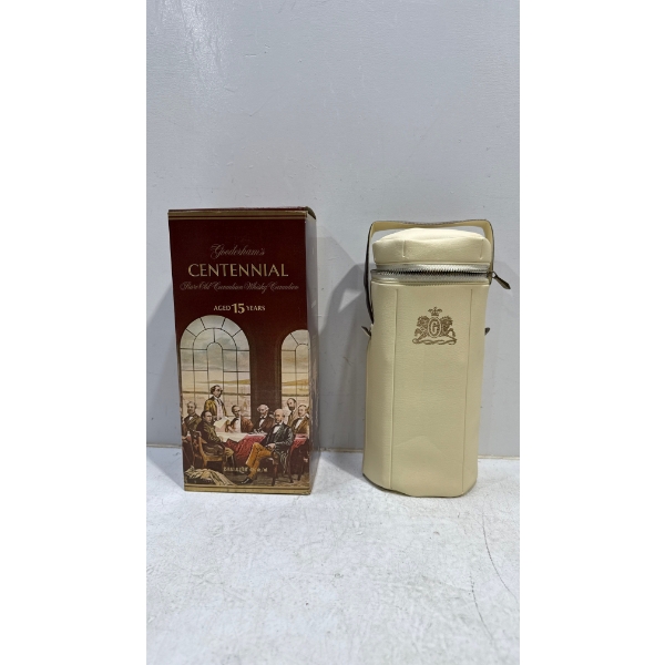 Gooderham's Centennial Rare Old Canadian Whiskey 710ml - Sealed 1964