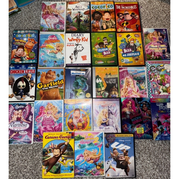 DVD Collection For The Kiddos 