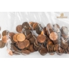 Image 4 : Collection Of Canadian Penny Coins Wrappers And Loose Cent Coins