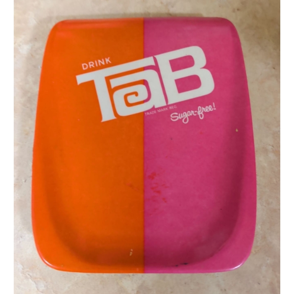 Vintage TAB Collectible Plate 6x7