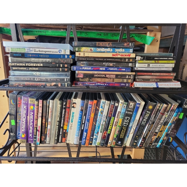 DVD's and Computer Games