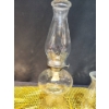 Image 5 : Vintage Oil Lamps 13" and 18" with 2 Extra
