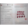 Image 3 : 4.36 ct Certified Pigeon Blood Ruby gemstone PARCEL ($6,540 Appraisal)