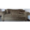 Image 1 : Luxury Oversized Plush Sofa - Tufted Olive Upholstery 83x41x40 3 Seater 